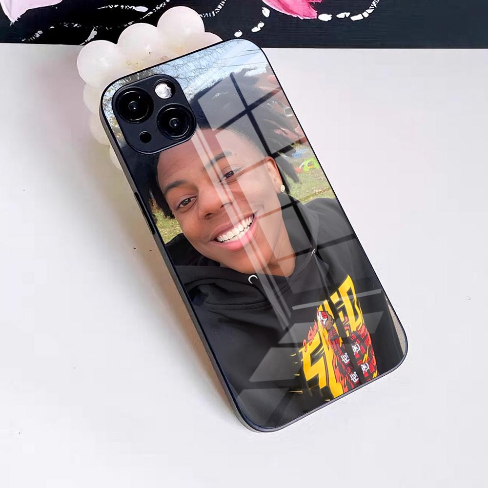 Funny Anchor IShowSpeed Phone Case For IPhone 17 Pro Max 16 15 14 Pro Max 13 11 X Xs Xr 8 7Plus Glass Cover