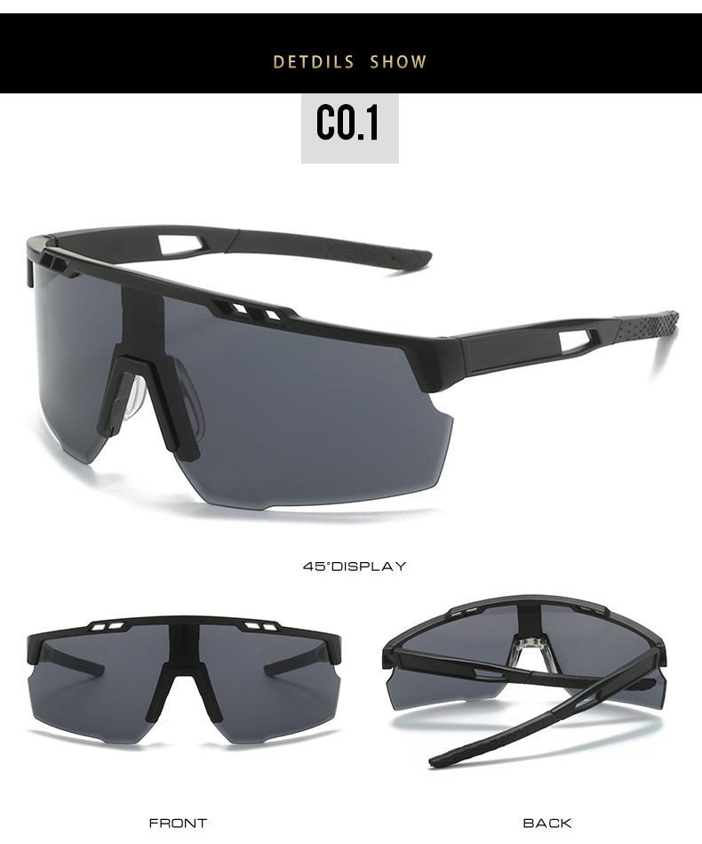 Unisexowe Sportowe Kolorowe Okulary Rowerowe