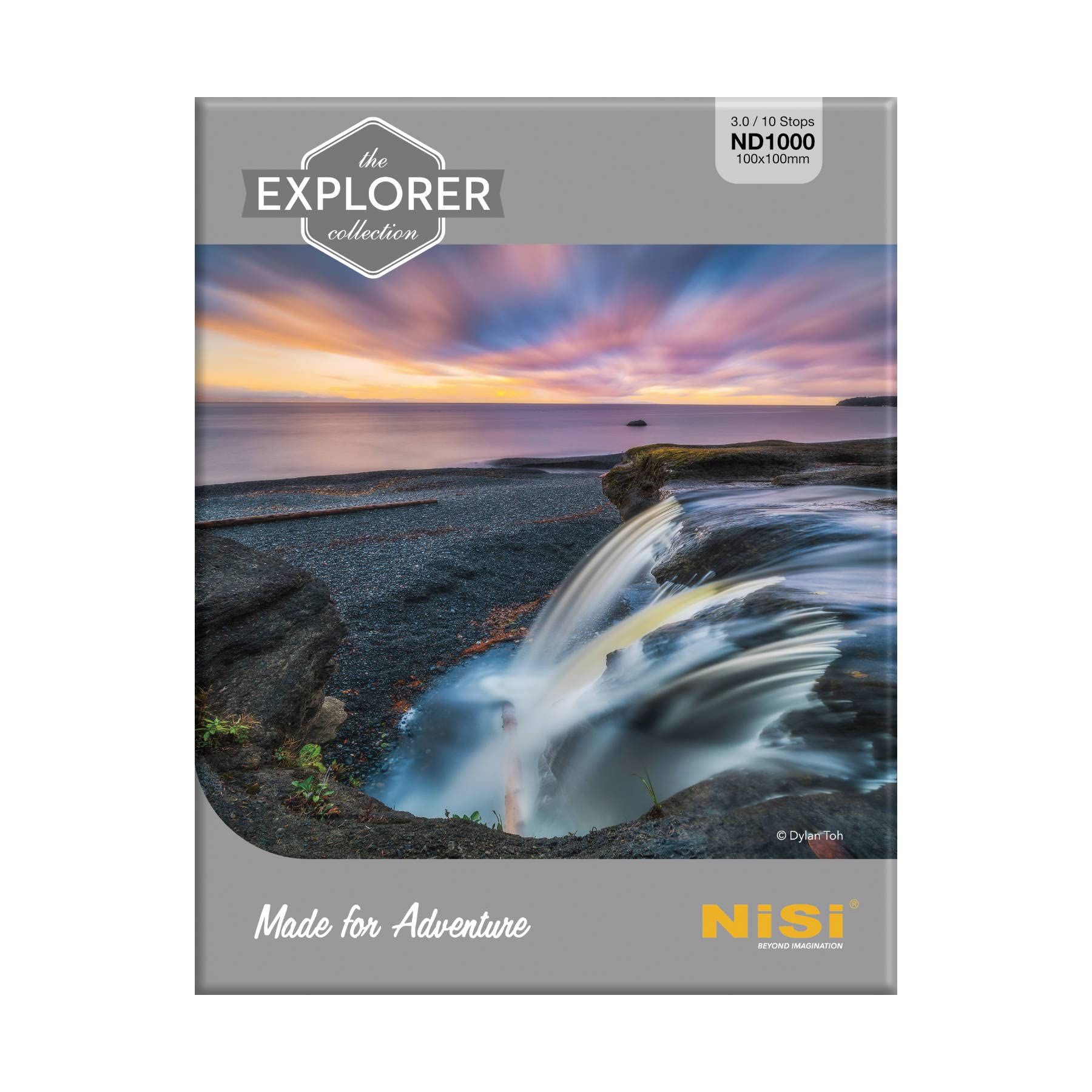 Квадратный фильтр NiSi Explorer ND1000 100×100 мм
