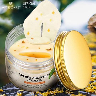 Gold Osmanthus Eye Mask 50pcs Remove Dark Circles Moisturizing Anti-Puffiness Eye Patches