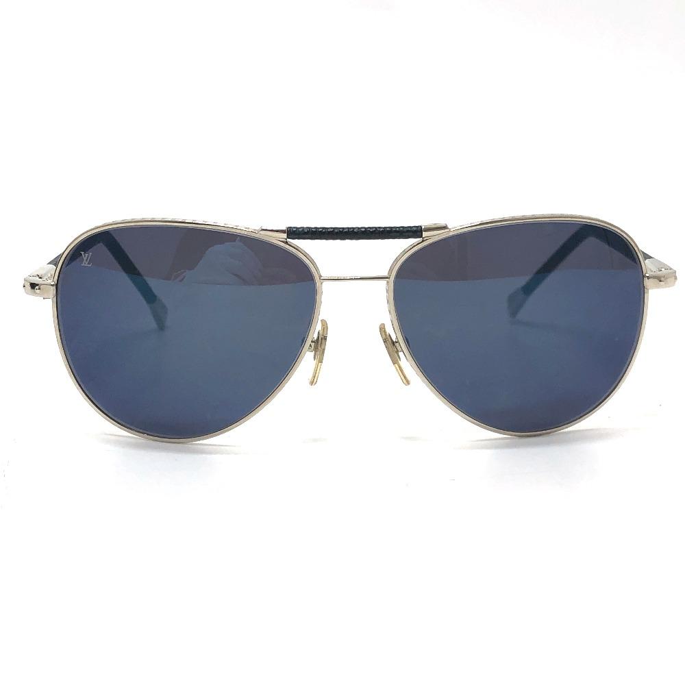 Louis Vuitton Z0659U Teardrop Pilot Full-rim Colored Lense Sunglasses