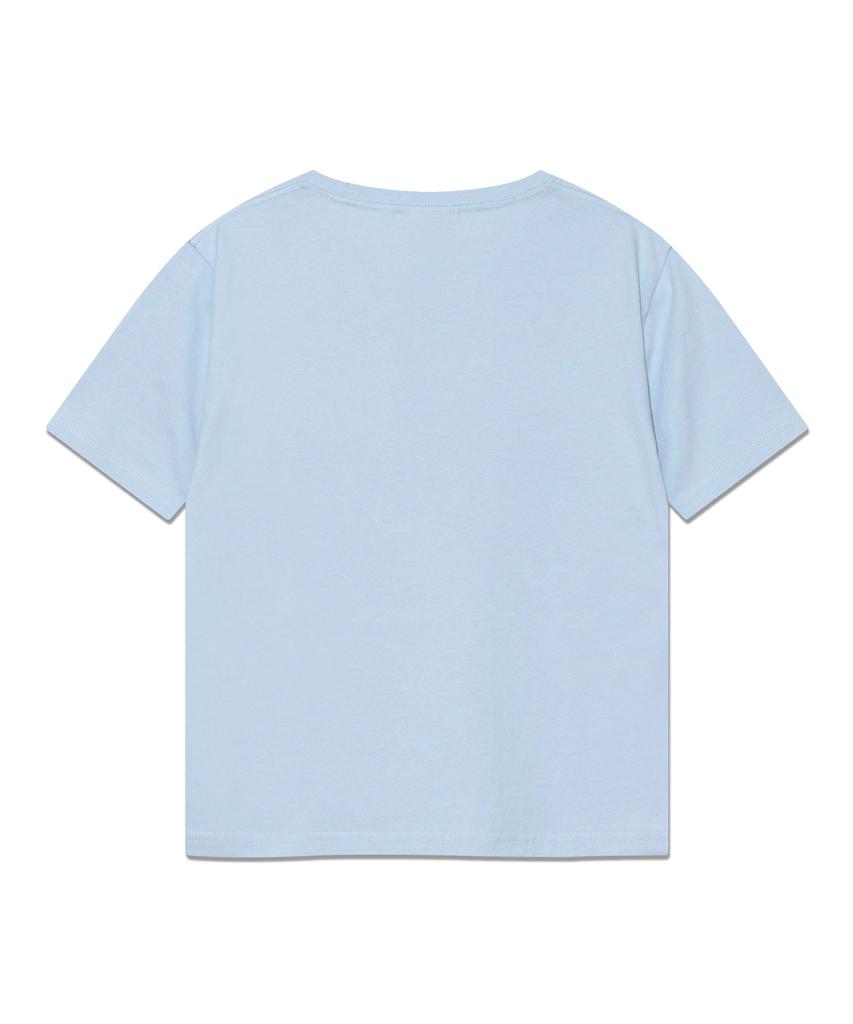 LEE Women Kansas City Workwear Lee T-Shirt Light Blue