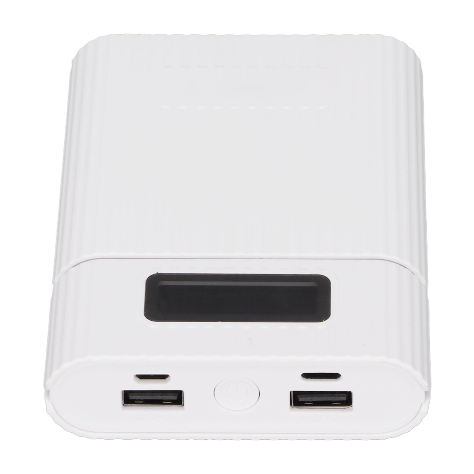 

M09 4x18650 Power Bank with Input LED Display Welding Battery Storage Box