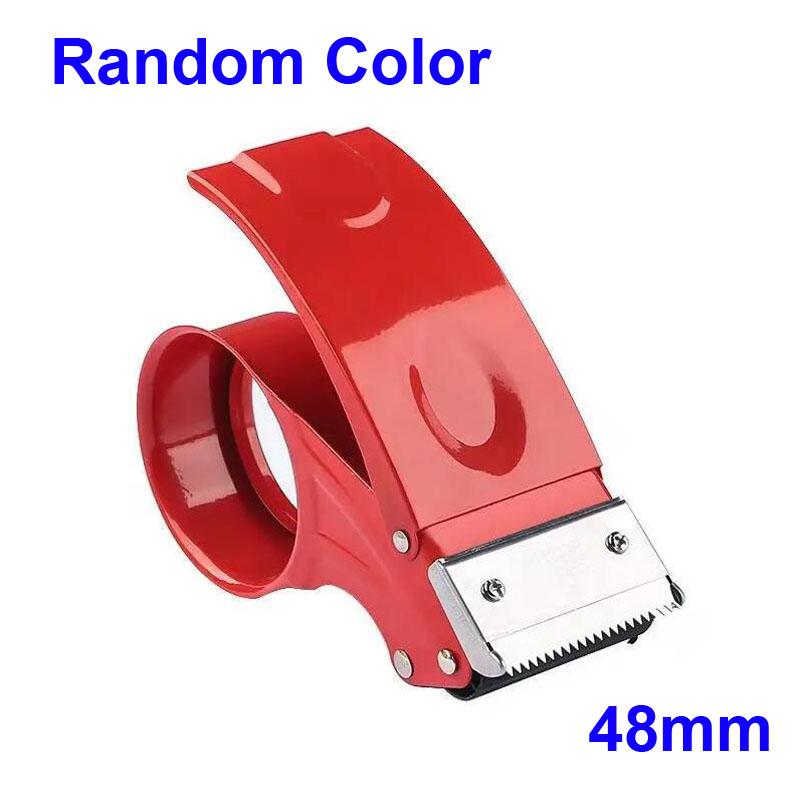 Metal Scotch Tape Dispenser Manual Sealing Packing Tape Dispenser Cutter Baler Carton Sealer Width 48mm Packager Cutting Machine