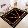 Soccer Training Mat Multi Color Line Markings All Sports Games Carpet Football Practice Pad for Indoor Outdoor Use Large Carpet