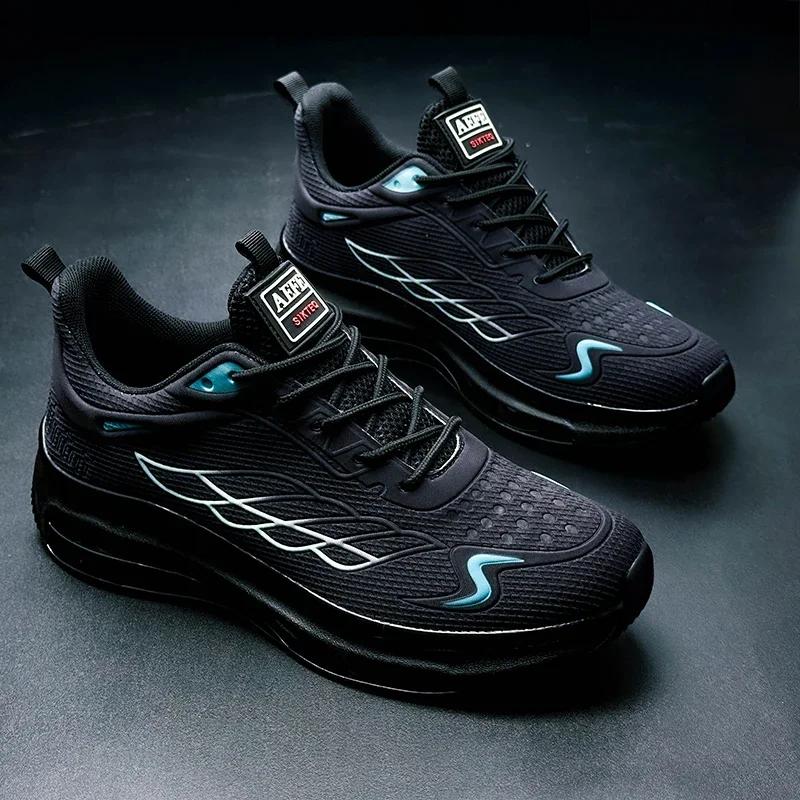 Herren Sportsneaker Laufschuhe Atmungsaktiv Leicht Wanderschuhe Outdoor Trainingsschuhe Bequeme Schuhe Zapatillas Hombre