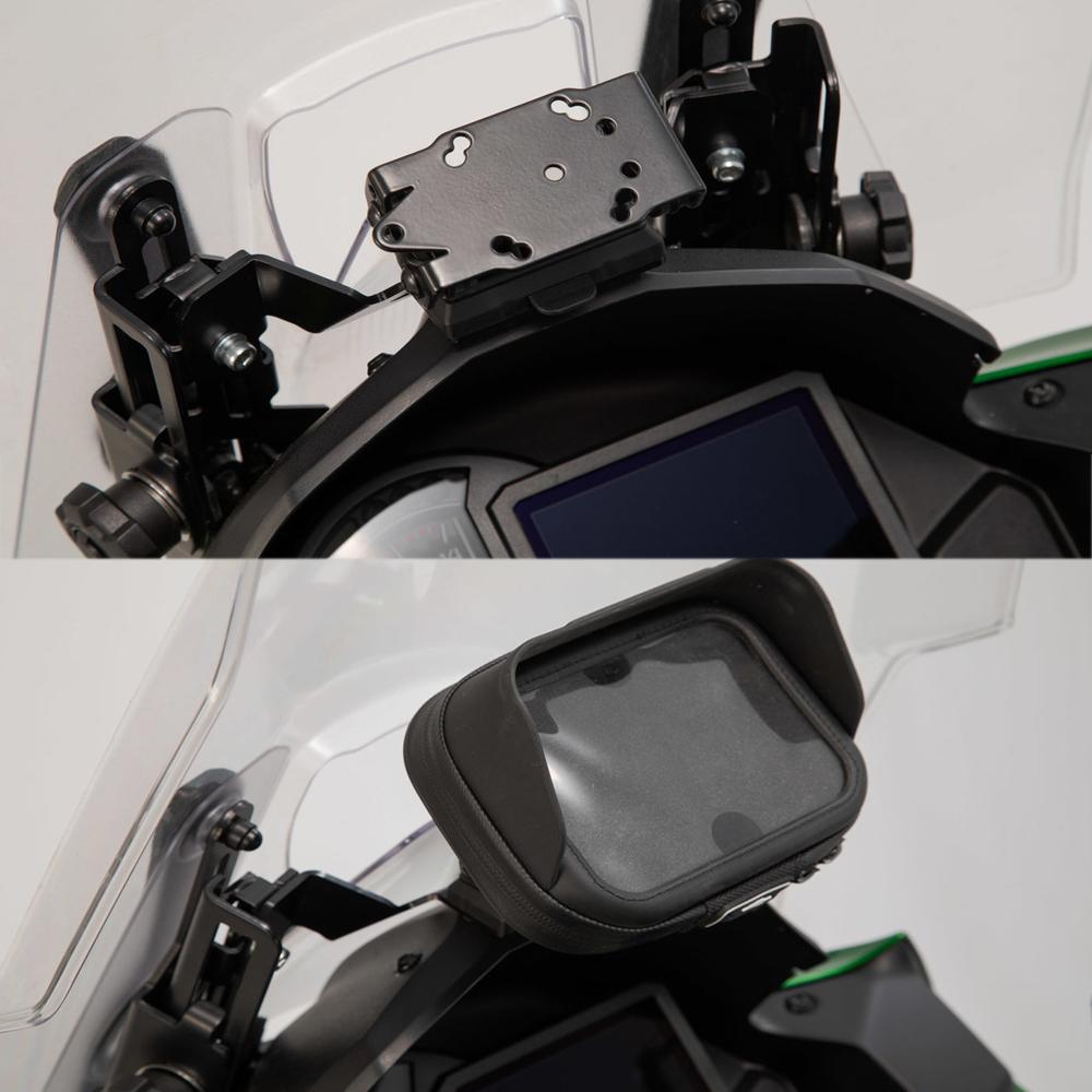 New For Kawasaki Versys 1000 Versys1000 Motorcycle Accessories GPS Navigation Bracket Supporter Holder 2018 2019 2020