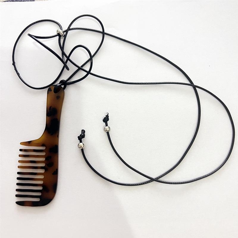 

Шкіряна сумка в стилі блогера з ланцюжком-светром, багатофункціональна сумка для навушників, намисто, жіночий чохол для окулярів та аксесуари