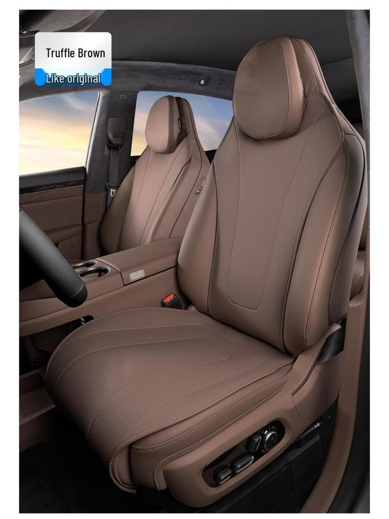 Zhiji R7 Universal Car Seat Cushion: Breathable, Ventilated, All-Season Cover.
