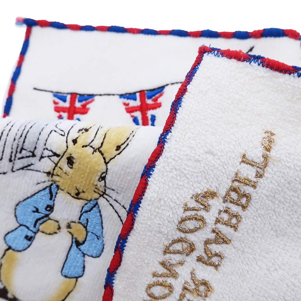Marushin Mini Towel Peter Rabbit 25 x 25 cm Cityscape Full Embroidery 5605007600
