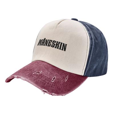 Maneskin Banda de Rock Accesorios Unisex para Mujer Gorra de Béisbol Sombreros de Tela Vaquera Desgastada Gorra Vintage para Exteriores de Verano Casquette