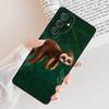 Baby Sloth Phone Case For Samsung Galaxy S25 S23 S30 S8 S21 S20 FE S24 S22 Note 10 20 S8 Plus lite Ultra