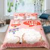 Alpaca Duvet Cover King Queen Size Kawaii Farm Animal Theme Bedding Set Kids Cartoon Llama Alpaca 2/3pcs Polyester Quilt Cover