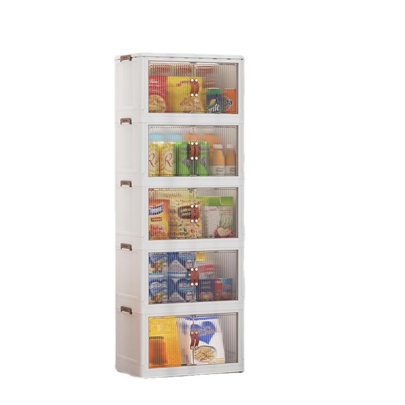 Jumbo Transparent Stackable Drawer Storage Cabinet