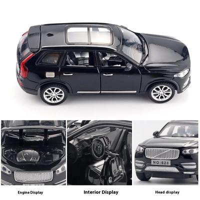 SUV Alloy Car Model Diecast Metal Model Sound & Light Children Toys Car Central Control Ornaments Presente para crianças