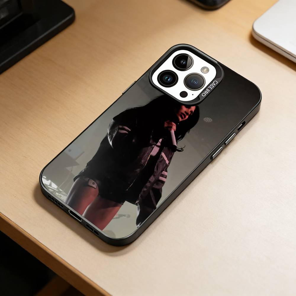 

Pop-Nessa Barrett Phone Case For iPhone 17,16,15,14,13,12,11 Plus,Pro Max,XS,Colorful Silver Black Cover iPhone15plus