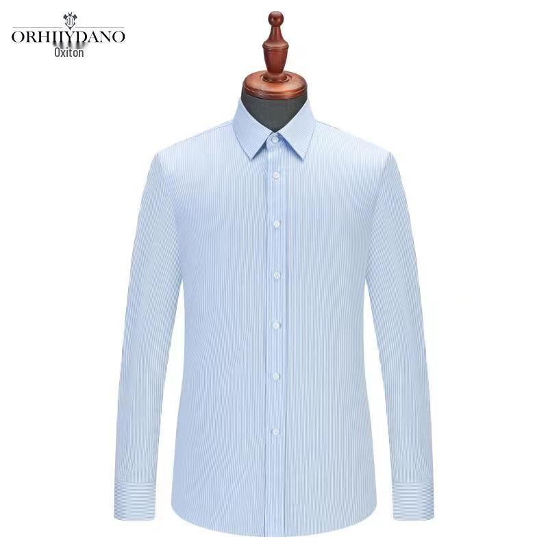 ORHIIYDANO Men s Business Casual Long Sleeve Shirt One Size