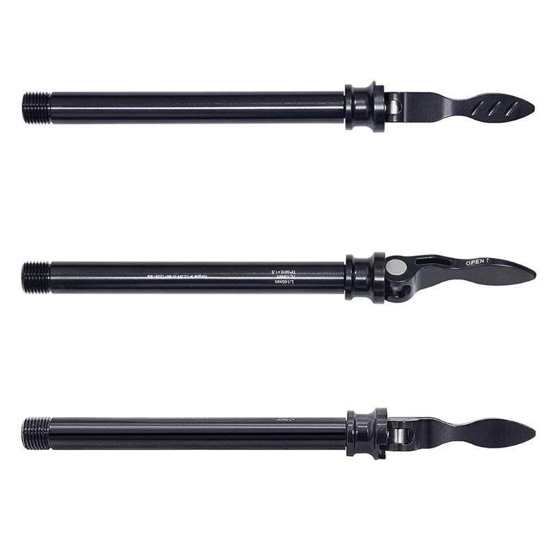 High Strength Smooth Operations Bicycles Thru Axles Quick Release for 10cm Front Forks Shafts Levers Enhancing Stability