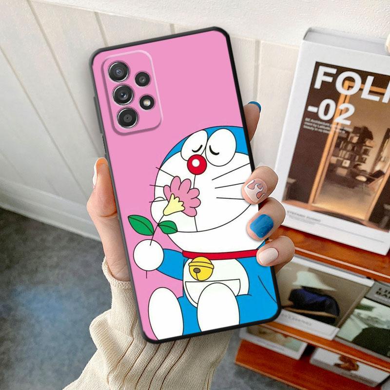 Funny Cartoon Doraemon Phone Case for Vivo Y20 S1 Y70 Y19 Y11 Y72 5G Y81 Y15 V20 Y53 V17 Y31 Y17 V21 Y90 TPU Soft Cover Capa