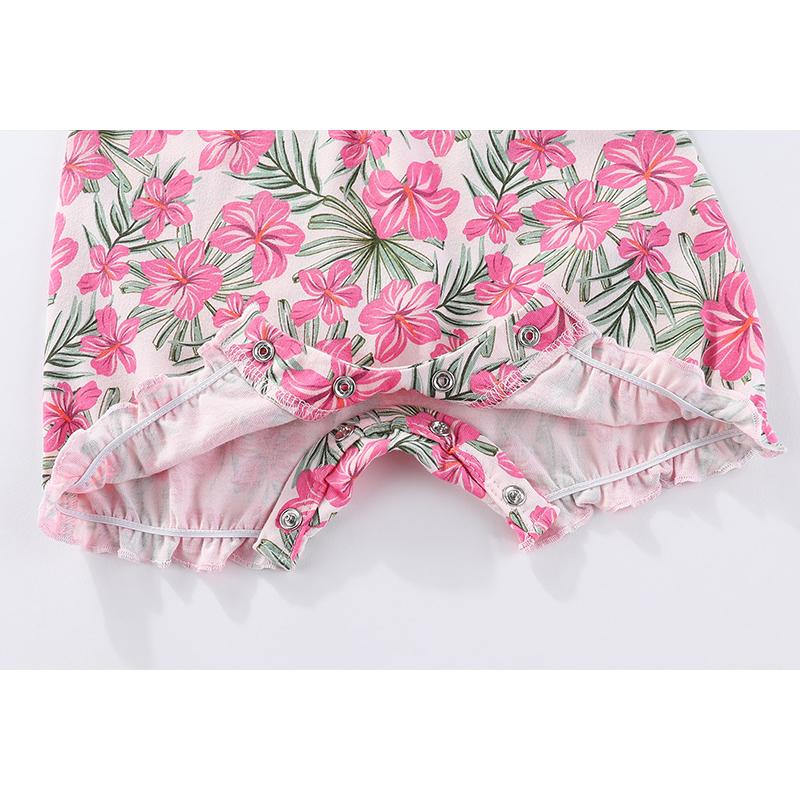 2 Pieces Baby Boy Girl  0-9months Casual Fashion Prints Sleeveless Baby Onesies  Four Seasons