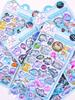3D Embossed Stickers, Children'S Cartoon Stickers, Sanrio Water Decals, Cute Water Shaker Stickers, Suitable For Phone Cases And