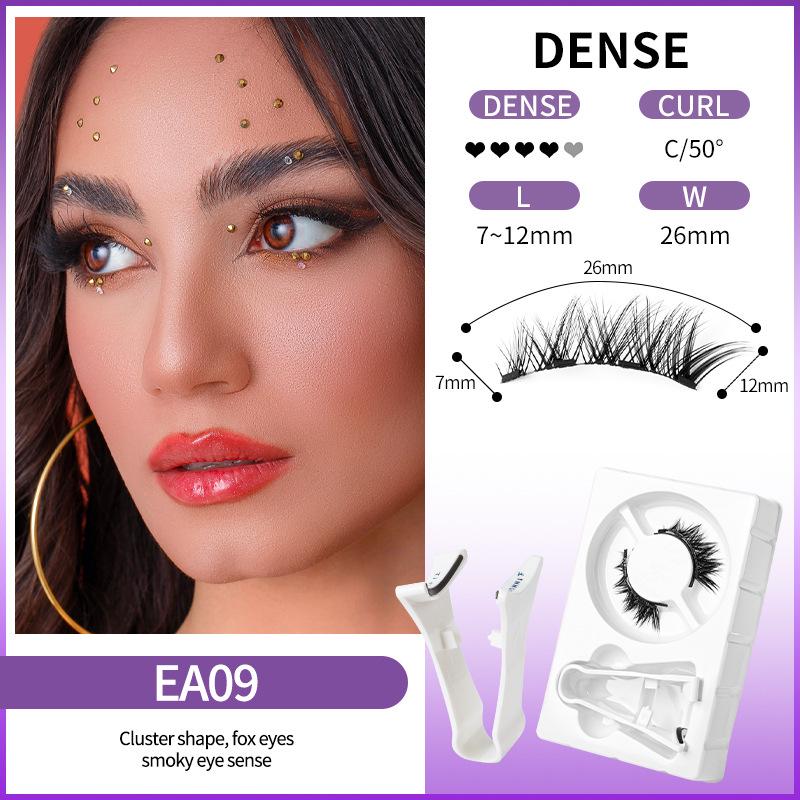 Magnetic False Eyelash Set - Lightweight Little Devil, No Glue, Super Natural Faux Mink