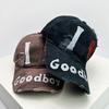 Baseball Letterings Alphabet Goodboy Printed Style Broken Women  Men For Neutral Gender Fresh Caps Peaked Hats Breathable Camo Sunshade Versatile