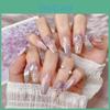 Handcrafted Fairy Aura Glitter Nail Stickers Xs S M L Sizes