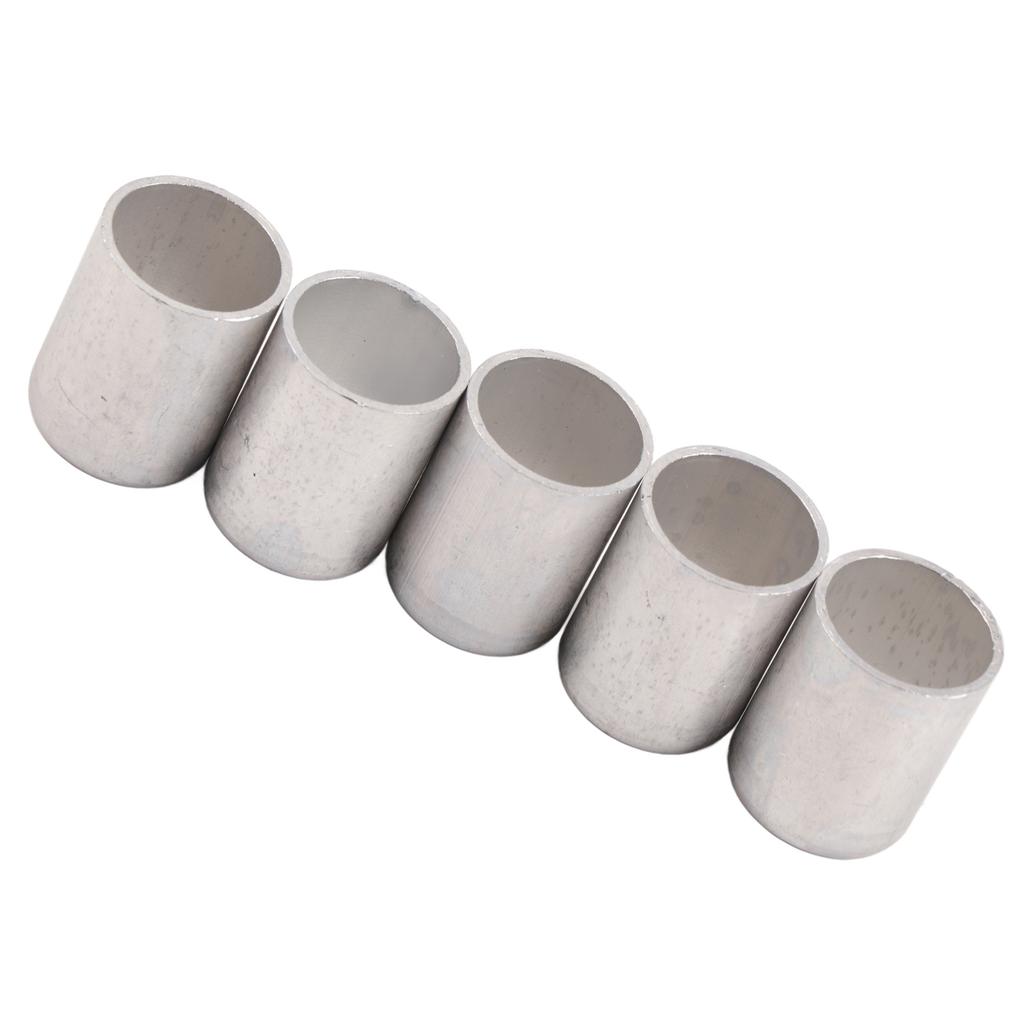 20 Pcs Conditioning Joint Cover Aluminum AC Hose Tube Connector Cover Pipe Fitting