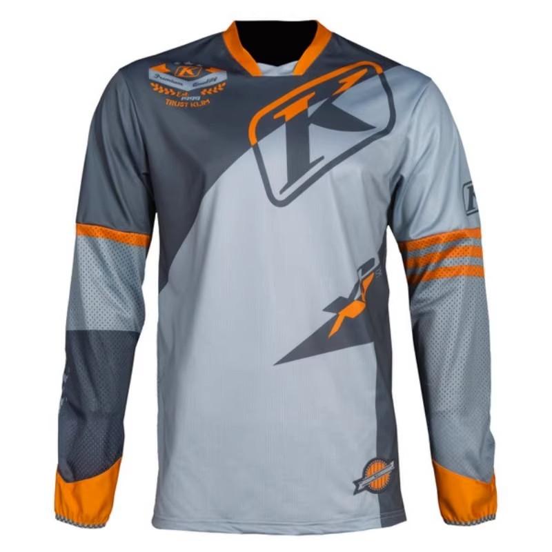 New cycling suit, long-sleeved quick-drying motorcycle downhill suit, top, mountain bike off-road suit, foreign trade customization XXS