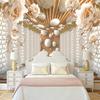 Modern Abstract 3d Wallpaper Rome Column Flower Wall Murals Living Room Study Backdrop Wall Paper Home Decor 3d Fresco