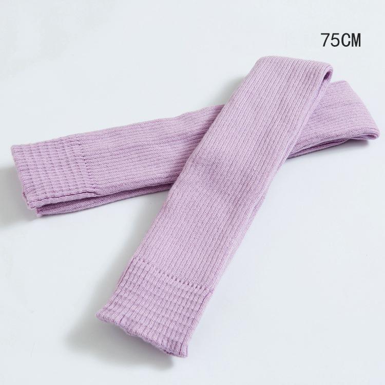 Eco-Friendly Medium Thickness Long Knee Toeless Yoga Socks Women Dance Ballet Thigh High Knitted Leg Warmers 100%