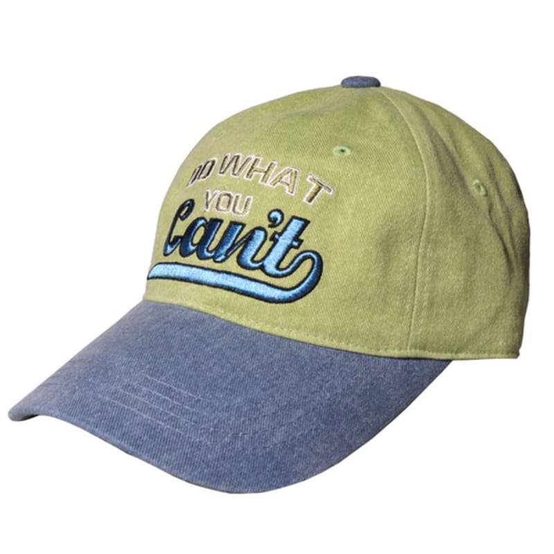 SLEEPYSLIP BB DO WHAT GREEN/NAVY BALL CAP
