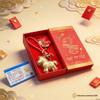 999 Pure Gold Money Pendant Keychain: Creative Cultural Gift and Souvenir