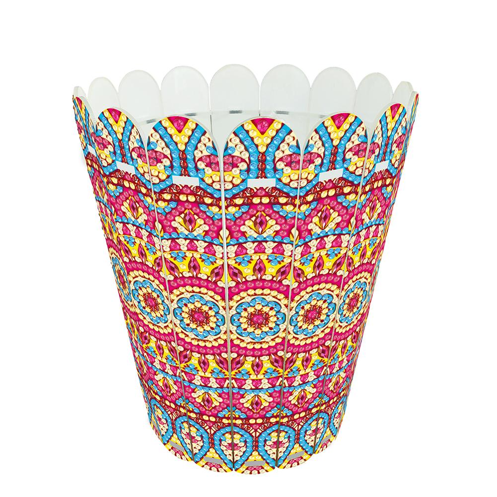 Diamond Painting Vase Aesthetic Rhinestones Desktop Ornaments Desktop Diamond Art Flower Arrangement Vase for Home Office Decor