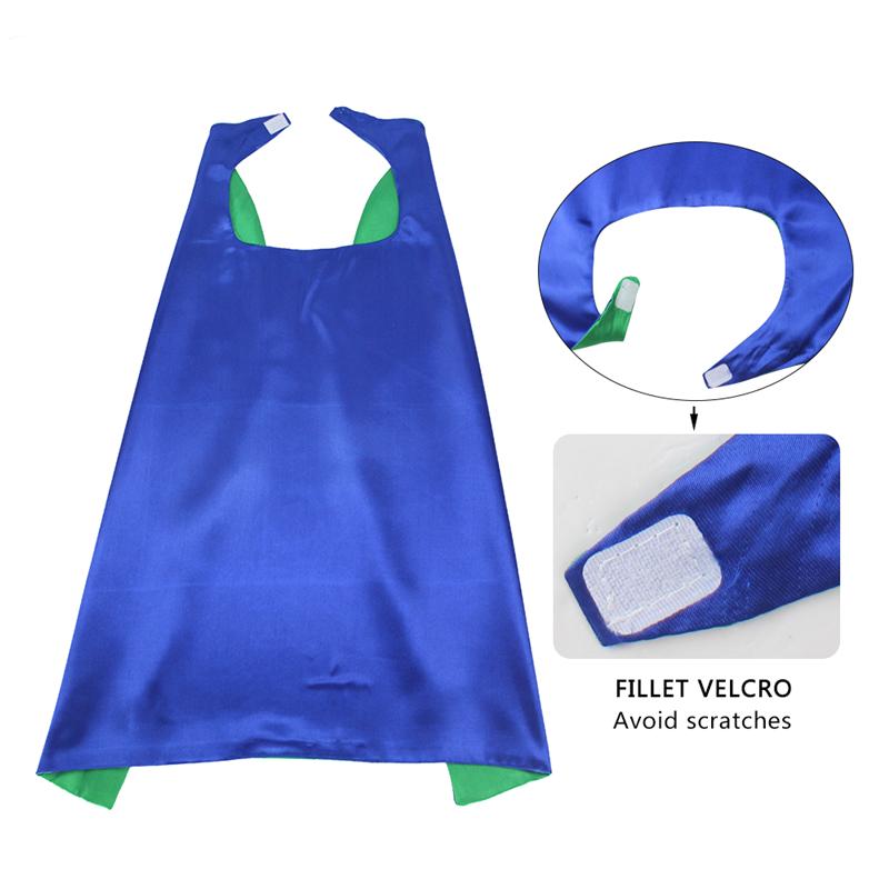 Cartoon Superhero Cape And  Children Mask Cape Set for Girls and