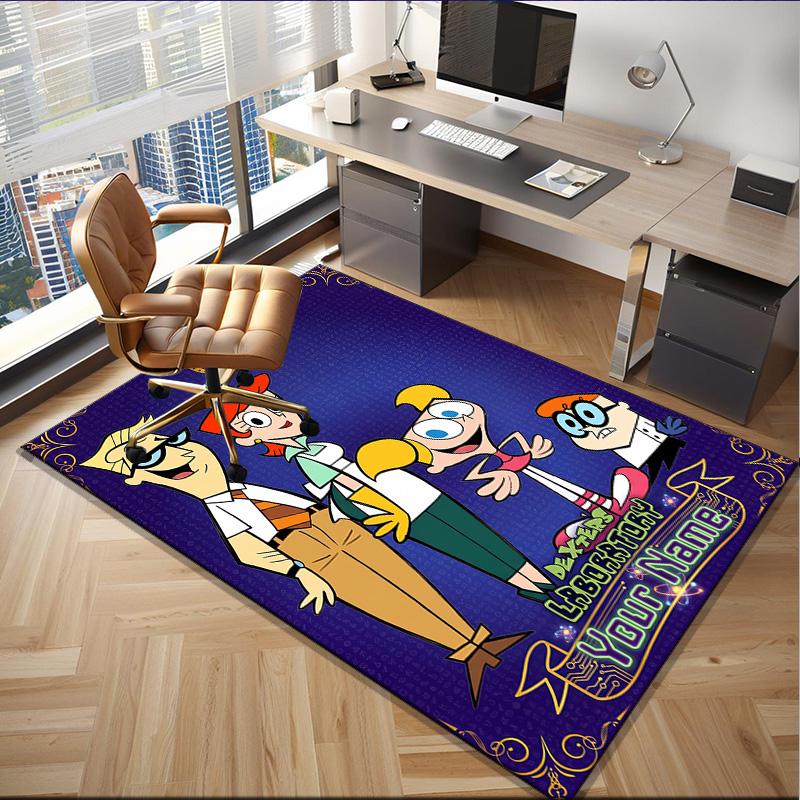 Custom Name Rug Dexter Power Adventure Area Rug Suitable for Indoor And Outdoor,Carpets for Homes, Offices,Living Rooms,Home Decor,Christmas Gift