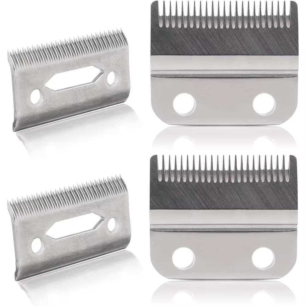 

2 Sets Adjustable Clipper Blade Hair Clipper Replacement Blades for Wahl Magic Clip for 8148 1006, Super Taper #8400