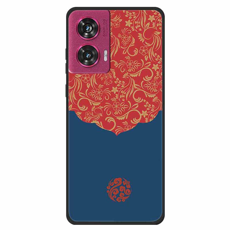 Dla Motorola Edge 50 Fusion 5G Etui na telefon Wzór Nadruk Miękki TPU Pokrowiec Ochronny