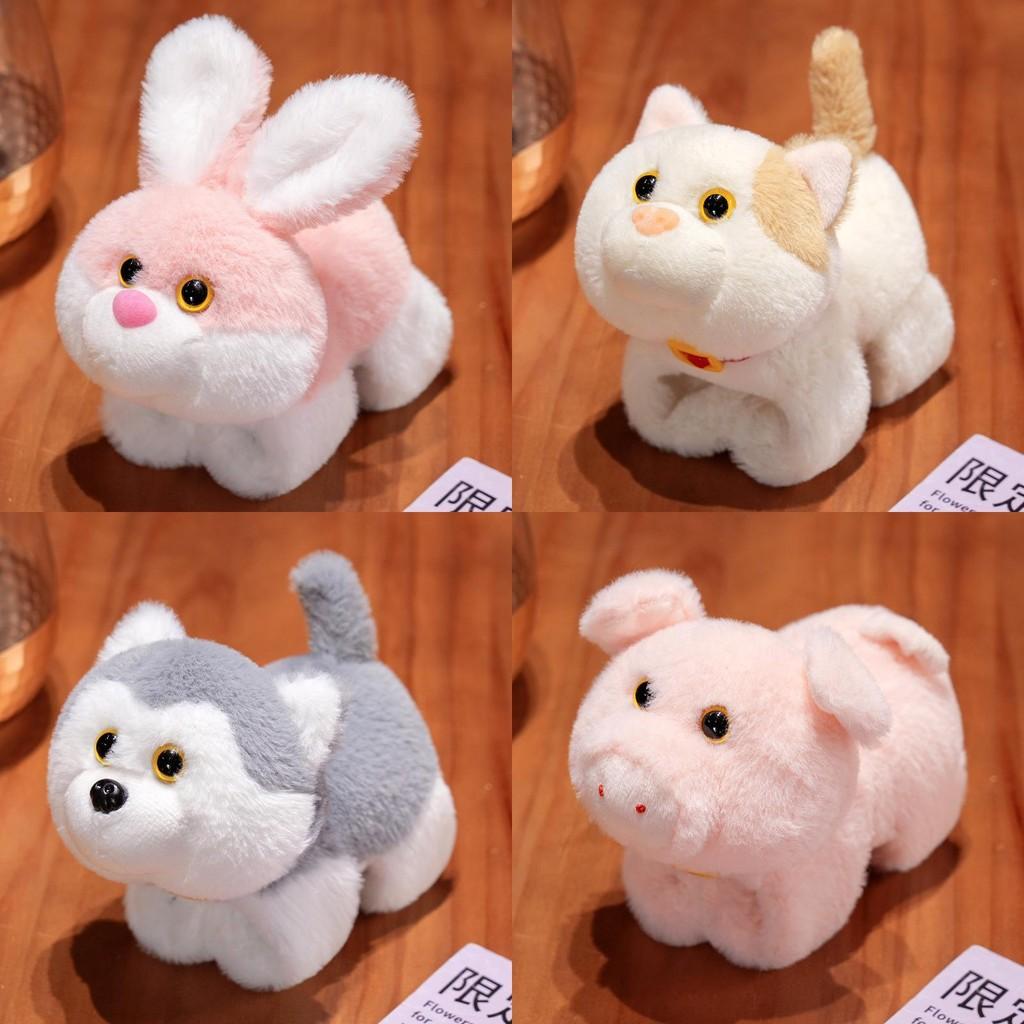 Cartoon Rabbit Simulation Pig Husky Cat Clap Ring Children Holiday Wrist Gift