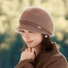 MEET SUNNY Women's Winter Rabbit Fur Knit Hat