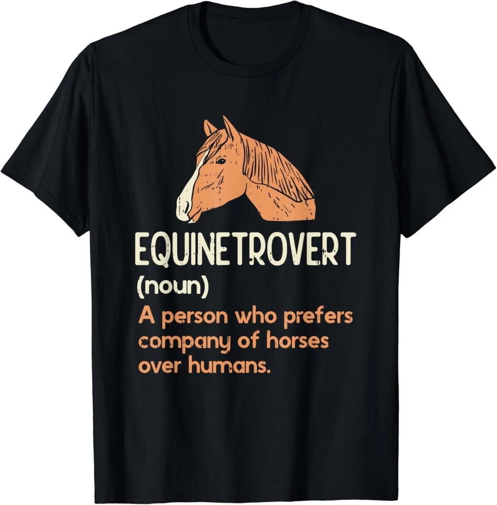 Fun Horse Lover Humor | Funny Horse Definition Gift Unisex T-Shirt