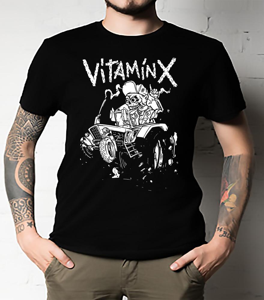 Футболка VITAMIN X UNISEX Классическая футболка для всех размеров Unisex XXXXL