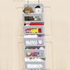 Wall-Mounted Fabric Hanging Storage Bag for Closet or Door