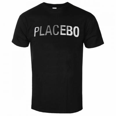 Placebo Unisex-Erwachsene Logo-Baumwoll-T-Shirt