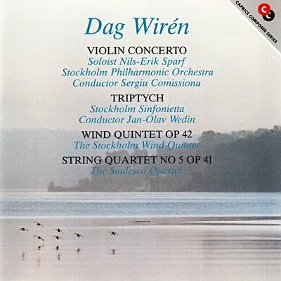 CD WIREN, D. - Vn Con/Triptyk/Wind Qt/Str Qt CAP21326 Caprice Records 1990 Europe Classical Used
