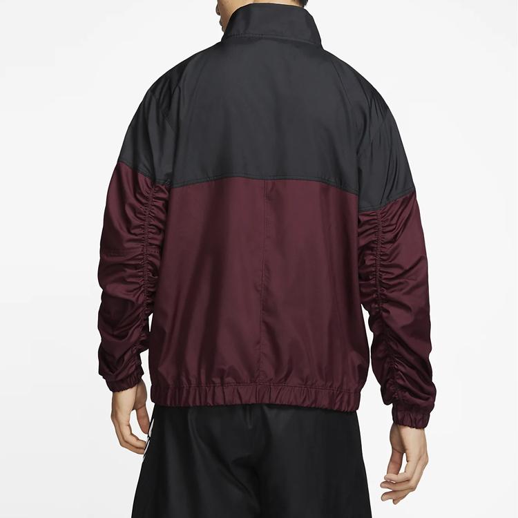 Nike Kyrie Irving Basketball Jacket Men Outerwear Black Red BV9296-681