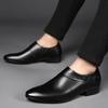 Scarpe da Uomo in Pelle PU Scarpe Eleganti Formali Taglie Forti Festa Matrimonio Ufficio Lavoro Scarpe Slip-on Business Casual Oxfords