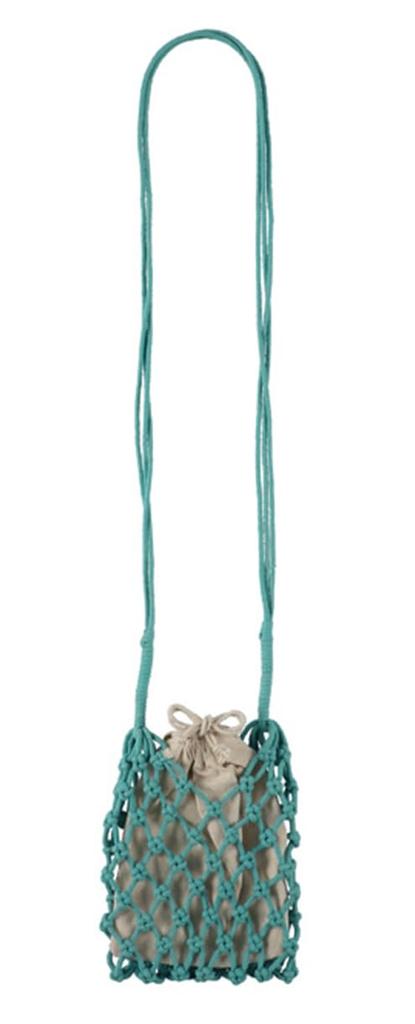 Friends Hill Macrame Shoulder Mint SUNNY&FRIENDS Bag, CS-153-316
