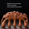 Meridian Scrapping Lotus Wide Teeth Hair Comb Wooden Massage Comb Scalp Massage Wood Comb
